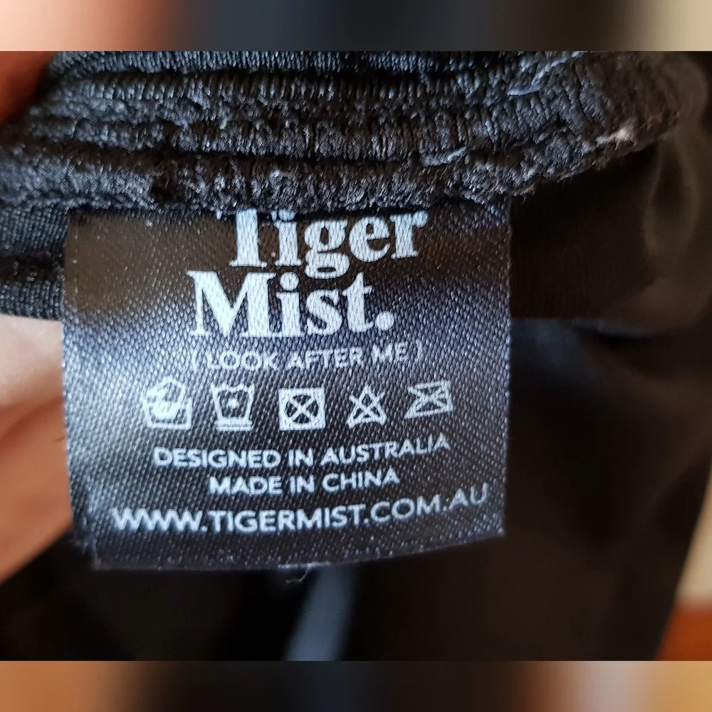 Tiger Mist black Ismay ruched dress - Picture 3 of 13